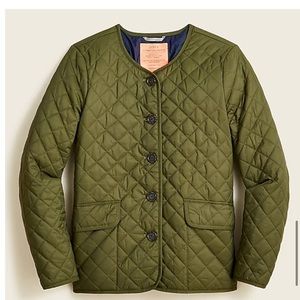 J. Crew Quilted lightweight lady jacket - never worn size 8